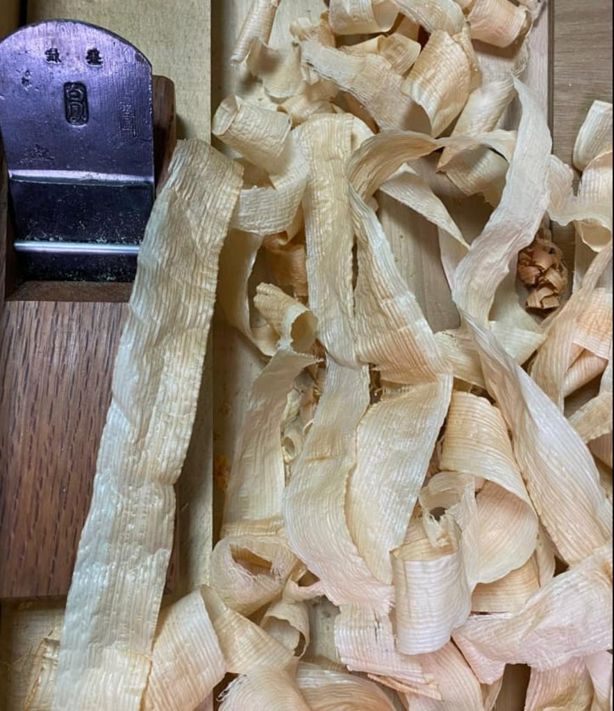 學員作品:手工刨出薄如蟬翼的刨花